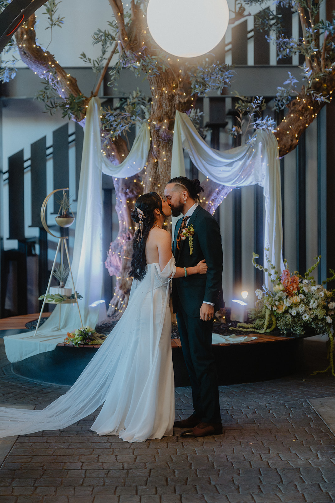 A Romantic Mauve & Green Wedding at Venue 808 in Downtown San Diego